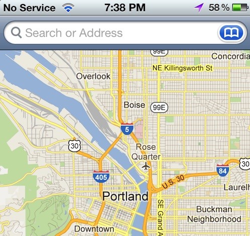 Google Maps iOS 5