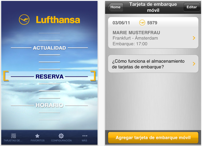 Passbook Lufthansa
