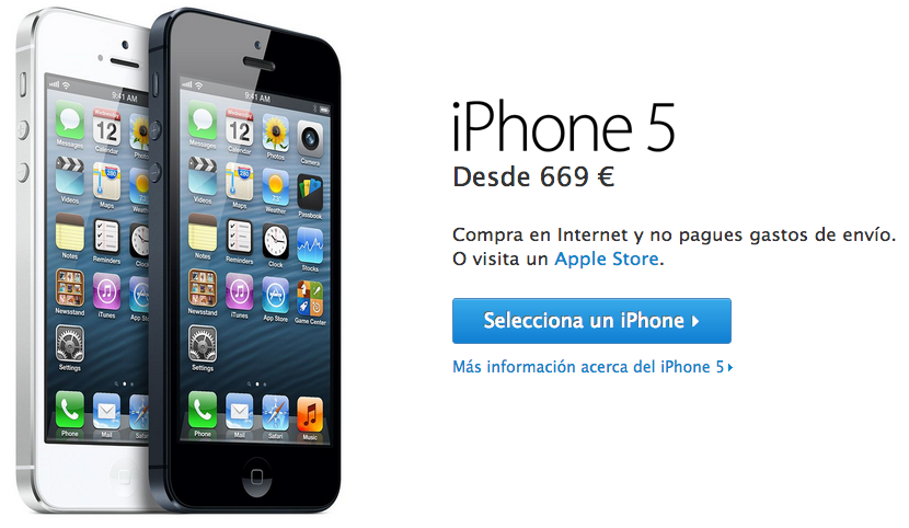 iPhone 5 Apple Store Online