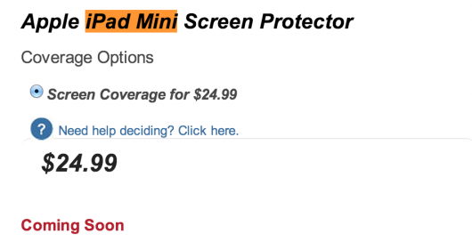 iPad Mini Screen Protector zagg