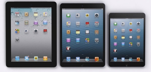 iPad 4, iPad mini y iPad 5