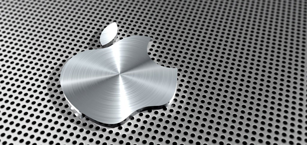 Metal Logo Apple