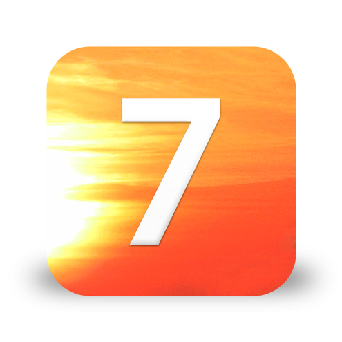 Unofficial iOS 7 Logo