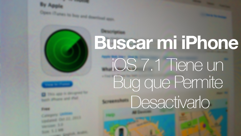 iOS 7.1 memiliki bug yang memungkinkan Anda untuk menonaktifkan Cari iPhone saya tanpa kata sandi 2