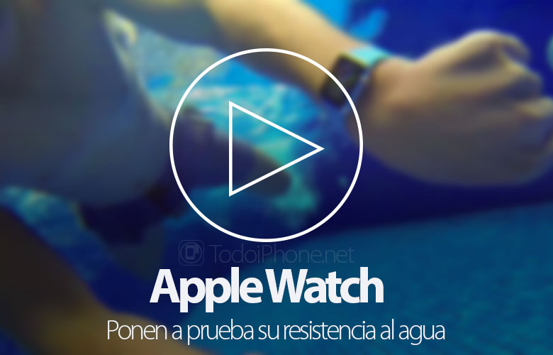 Apple Watch: Mereka menguji ketahanan air mereka 1